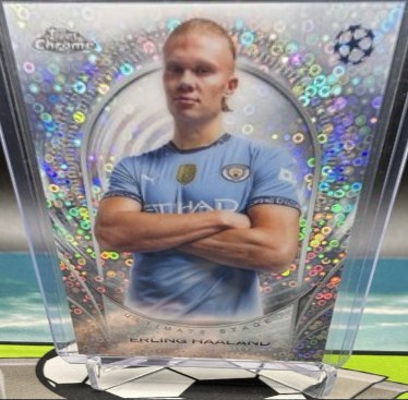 Erling Haaland 2025 Topps UCC Chrome
