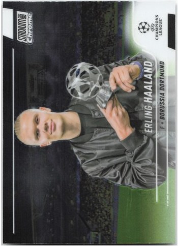 Erling Haaland 2021 Topps Stadium Club Chrome