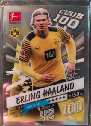 Erling Haaland 2021 Topps Chrome #193