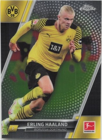 Erling Haaland 2021 Topps Chrome