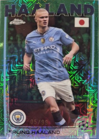 Erling Haaland Topps Chrome /99