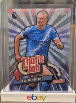 Erling Haaland 2025 Topps Chrome