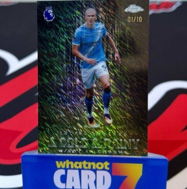 Erling Haaland Topps Chrome /10