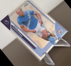 Erling Haaland 2025 Topps Chrome Golden Boot Buyback
