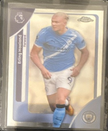 Erling Haaland 2026 Topps Chrome Golden Boot