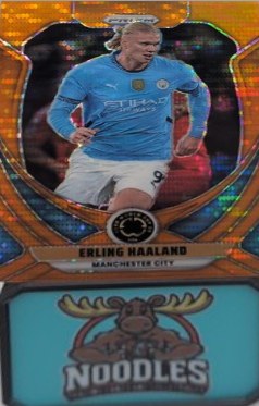 Erling Haaland 2022 Panini Prizm Orange /149