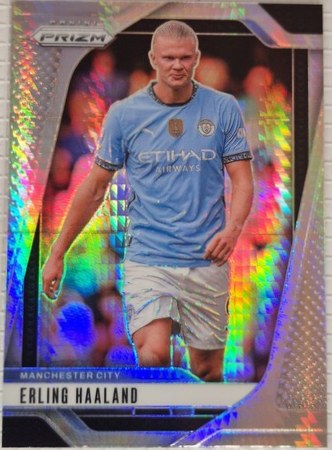 Erling Haaland 2024 Panini Prizm Refractor
