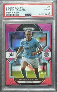 Erling Haaland 2022 Panini Prizm Pink /199