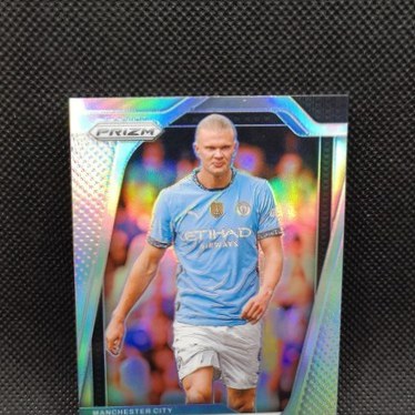 Erling Haaland 2024 Panini Prizm Silver Prizm