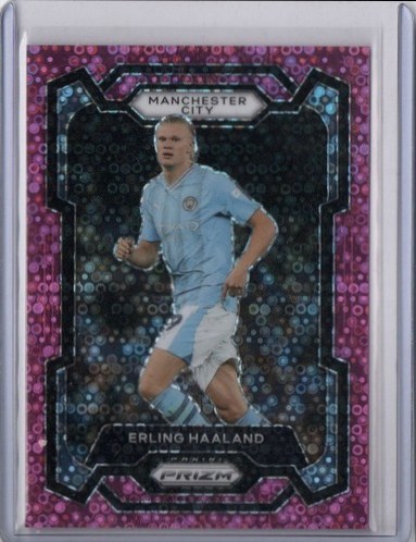Erling Haaland 2023 Panini Prizm Pink Breakaway /149
