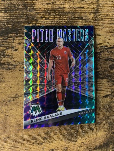 Erling Haaland 2021 Panini Mosaic FIFA Prizm