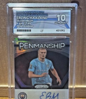 Erling Haaland Panini Prizm /99