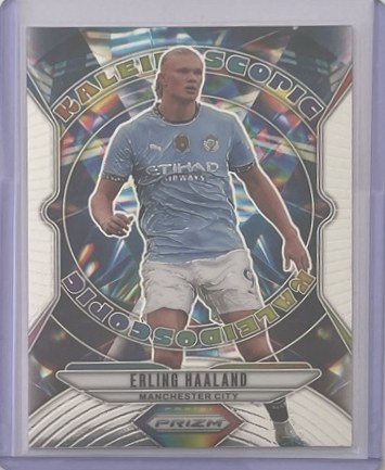 Erling Haaland 2024 Panini Prizm Kaleidoscopic Silver