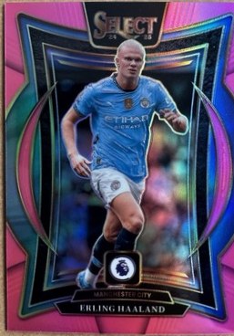 Erling Haaland 2024 Panini Select Pink /99
