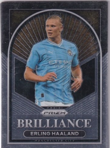 Erling Haaland 2023 Panini Prizm Brilliance