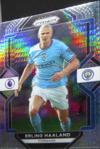 Erling Haaland 2022 Panini Prizm Hyper
