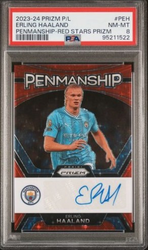 Erling Haaland Panini Prizm