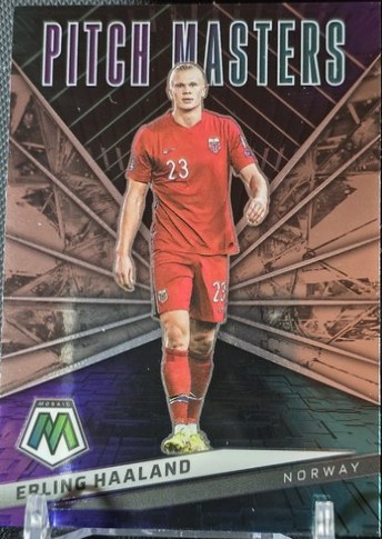 Erling Haaland 2021 Panini Mosaic Prizm