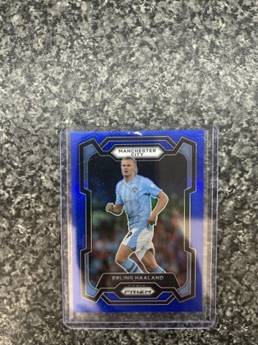 Erling Haaland 2023 Panini Prizm Blue /299