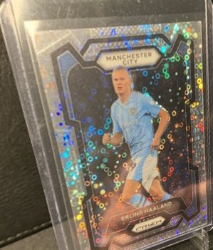 Erling Haaland 2023 Panini Prizm Silver Prizm
