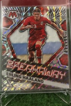 Erling Haaland Panini Mosaic Prizm