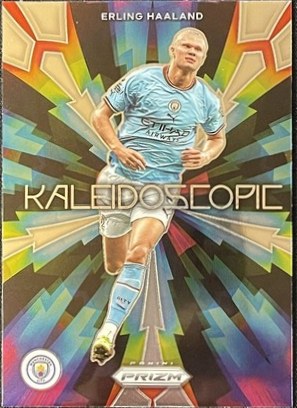 Erling Haaland 2022 Panini Prizm Kaleidoscopic