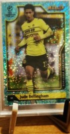 Jude Bellingham 2021 Topps Merlin Chrome Aqua Speckle /199