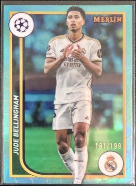 Jude Bellingham 2023 Topps Merlin Chrome Green /199
