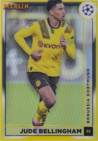 Jude Bellingham 2022 Topps Merlin Chrome Silver Refractor