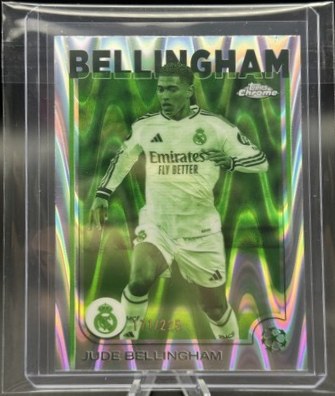Jude Bellingham Topps Chrome Raywave Night Vision /225