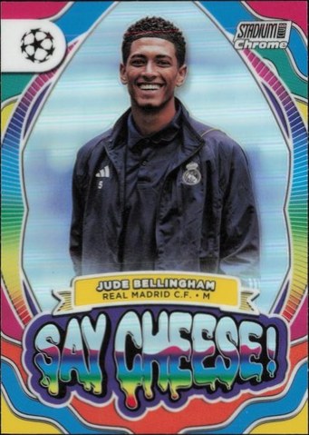 Jude Bellingham 2024 Topps Stadium Club Chrome