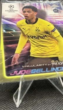 Jude Bellingham 2020 Topps Chrome Yellow Refractor /50
