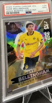 Jude Bellingham 2020 Topps Chrome Gold /50