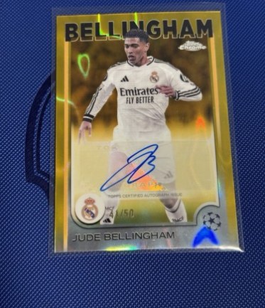 Jude Bellingham Topps Chrome /50