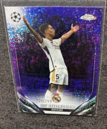 Jude Bellingham Topps Chrome Purple Refractor /299