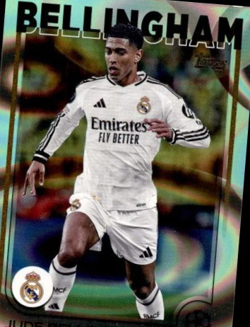 Jude Bellingham 2024 Topps Chrome Rain Drops