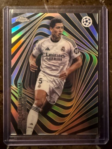 Jude Bellingham 2025 Topps Chrome Refractor