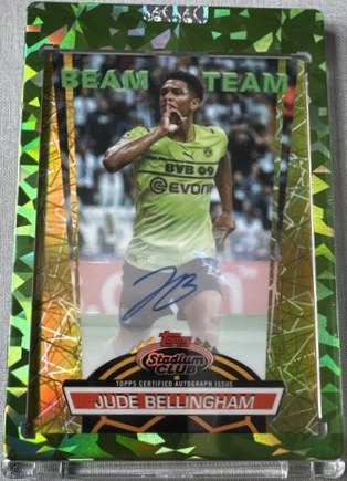 Jude Bellingham 2021 Topps Stadium Club Chrome 43/50