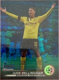 Jude Bellingham 2023 Topps Stadium Blue Prism