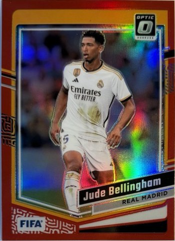 Jude Bellingham 2023 Panini Donruss Red Prizm /299