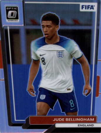Jude Bellingham 2022 Panini Donruss Optic FIFA Blue