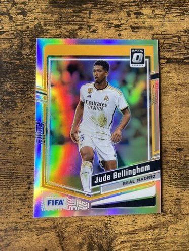 Jude Bellingham 2024 Panini Donruss Soccer Silver Optic Prizm #120