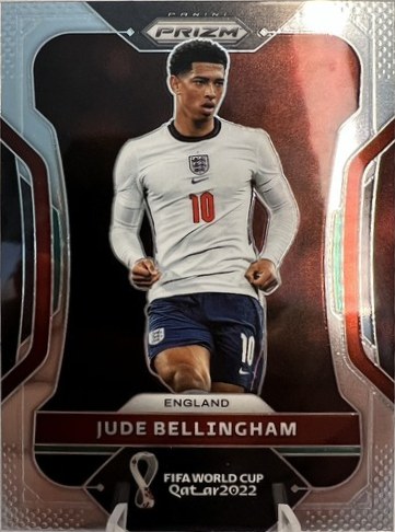 Jude Bellingham 2022 Panini Prizm World Cup