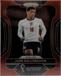 Jude Bellingham 2022 Panini Prizm World Cup Red Prizm /399