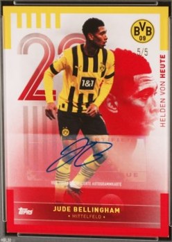 Jude Bellingham 2022 Topps BVB /5