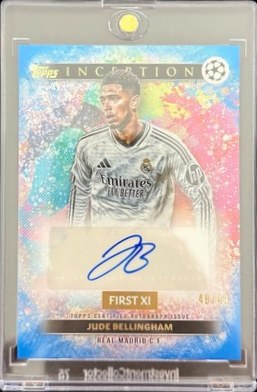 Jude Bellingham 2024 Topps UCC Inception Blue /49