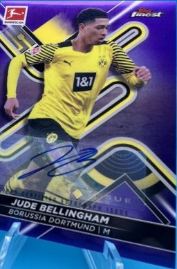 Jude Bellingham 2022 Topps Finest Purple /99