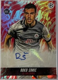 Roko Simic 2022 Topps Bellingham Curated Set Red /10