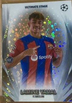 Lamine Yamal Topps Chrome
