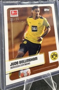 Jude Bellingham 2021 Topps Bundesliga Stars Of The Season /25